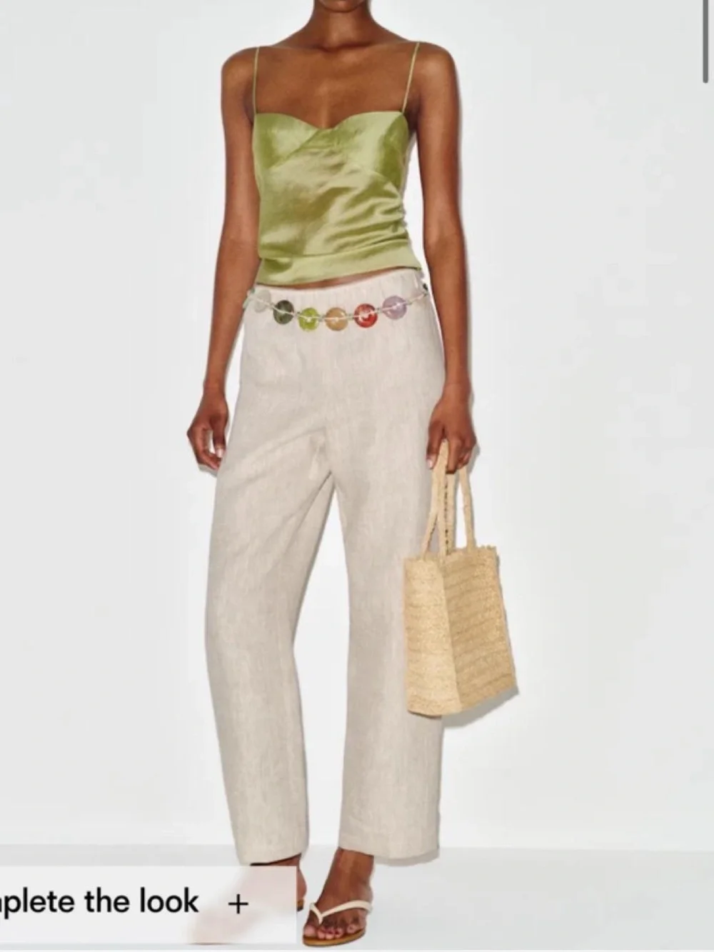 Reformation NWT Lilah Linen Pants